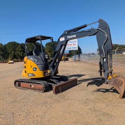 35 G John Deere Mini Excavator Lot# 6581